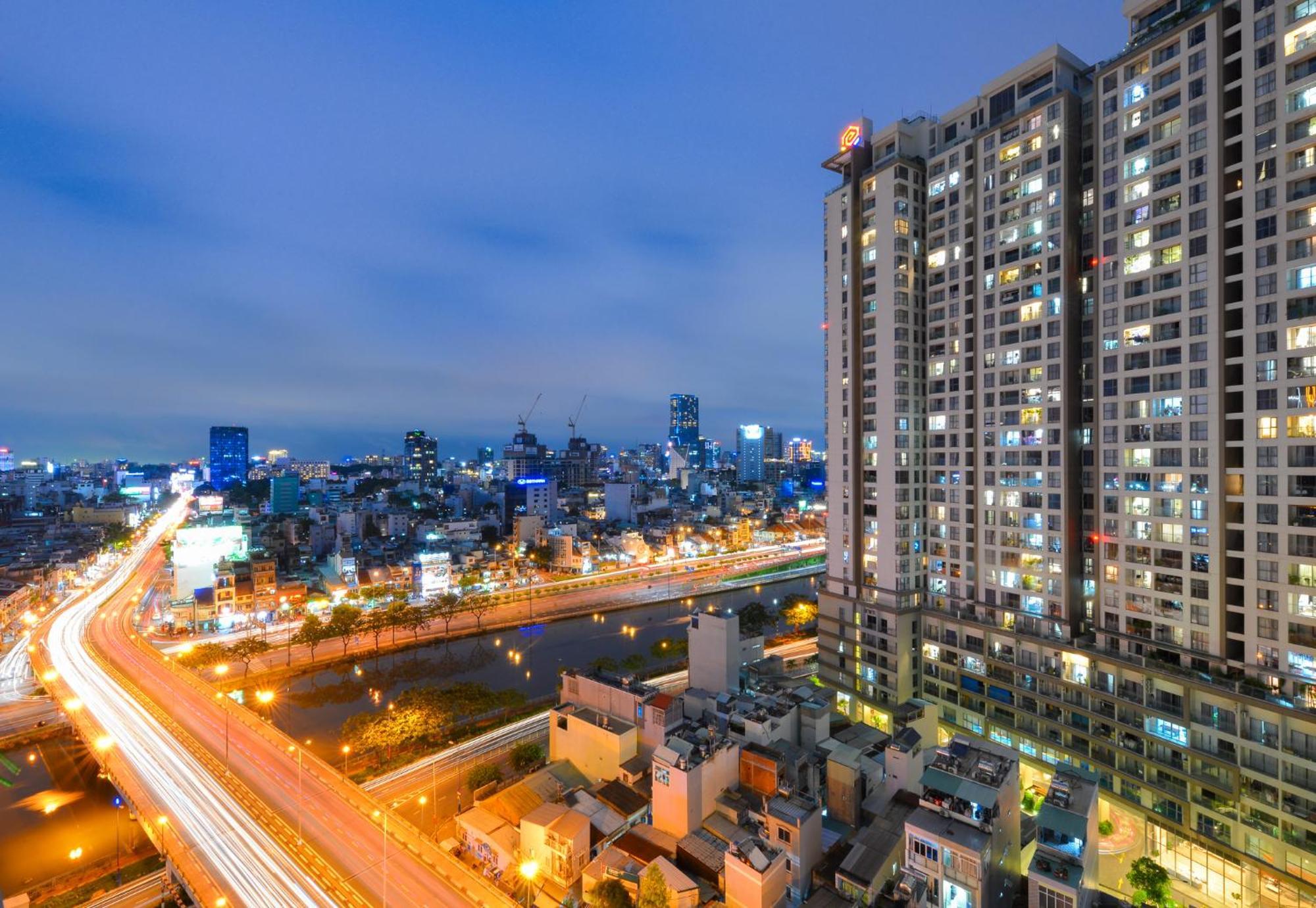 Can Ho Rivergate - Sai Gon, Quan 4 胡志明市 外观 照片